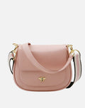 The Ascot Saddle Bag | Soft Pink