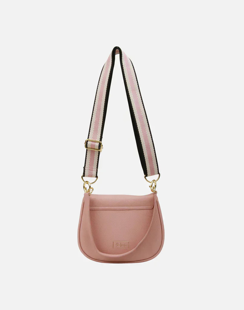 The Ascot Saddle Bag | Soft Pink