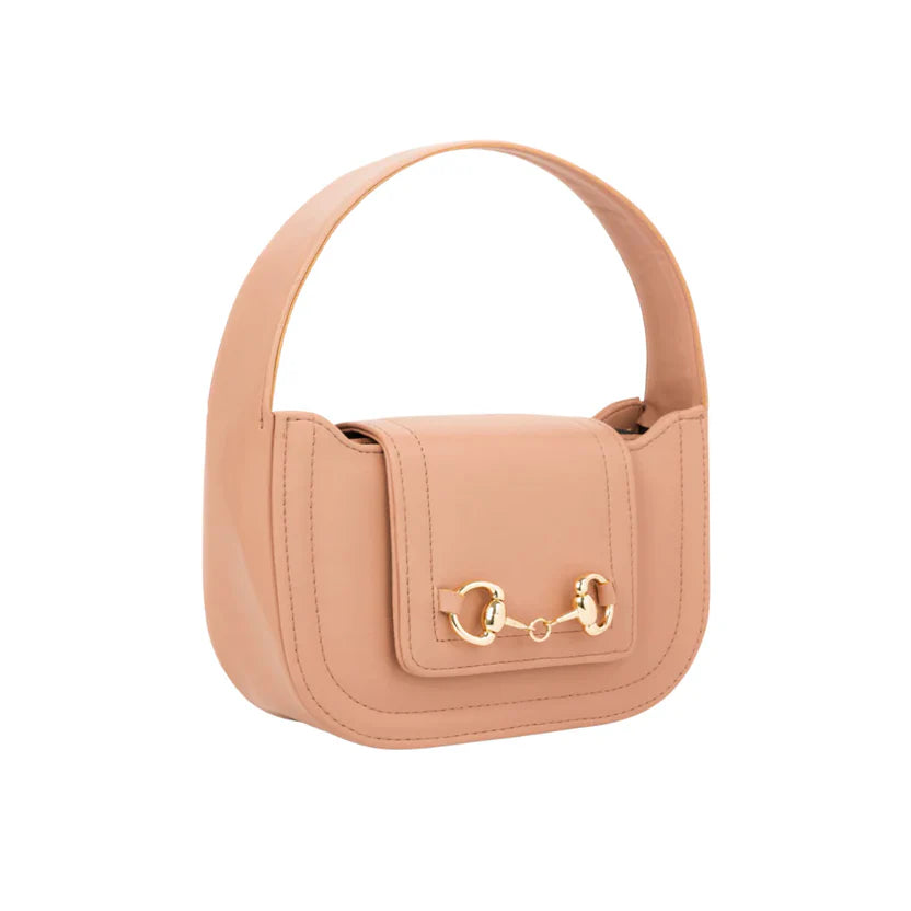 The Heritage Saddle Bag | Peach