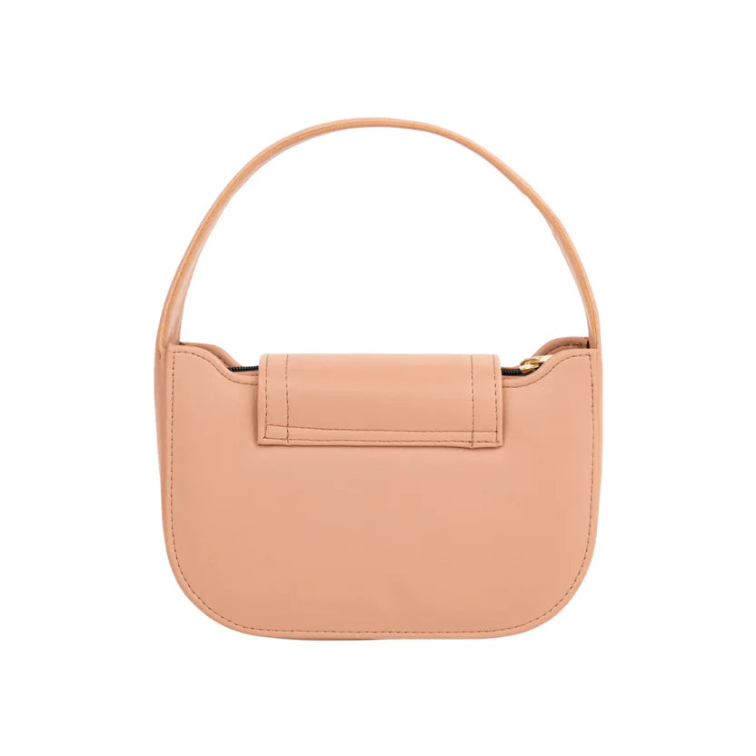 The Heritage Saddle Bag | Peach