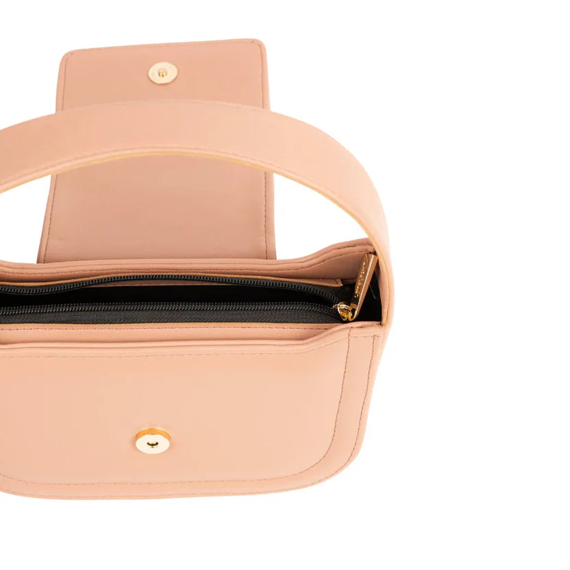 The Heritage Saddle Bag | Peach